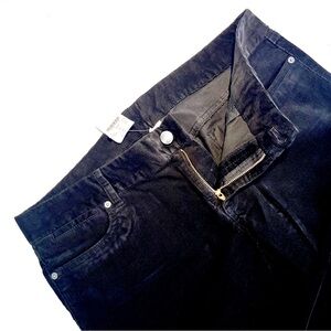 NWT Thin Rib “Favorite Fit” Corduroy Pants by J Crew, in Squid Ink Black